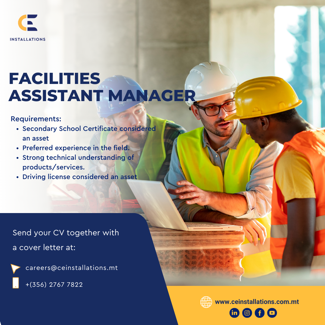 Facilities Assistant Manager