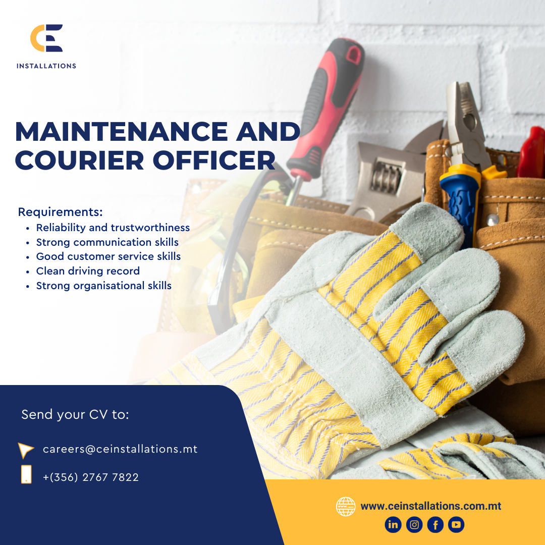Maintenance and Courier Officer